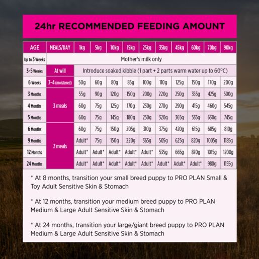 Purina Pro Plan Puppy Sensitive Skin & Stomach - All Size 3kg