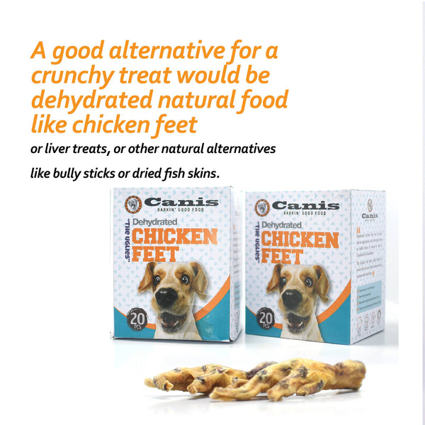Canis Dehydrated Chicken Feet (20 pieces)