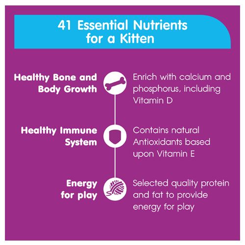 Whiskas Kitten Ocean Fish with Milk 450g