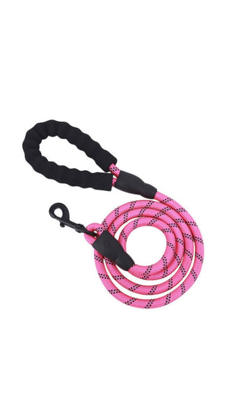 Soft Rubber Handle Leash With Harness