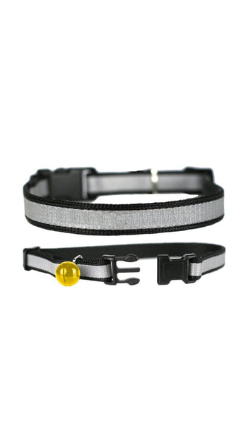 Reflective Pet Collar with Bell