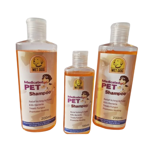 Wet Dog Medicated Shampoo 200ml
