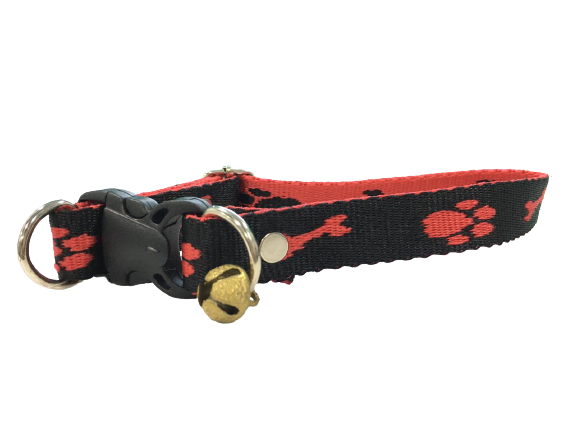 Colourful Nylon Dog Collar for Medium Breeds
