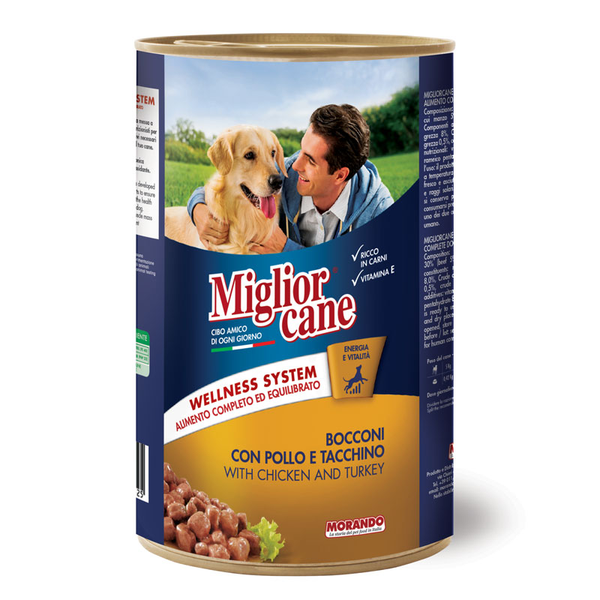 Migliorcane Dog Chunks With Chicken & Turkey
