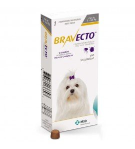 Bravecto Chewable Tablet for 2kg - 4.5kg Dog