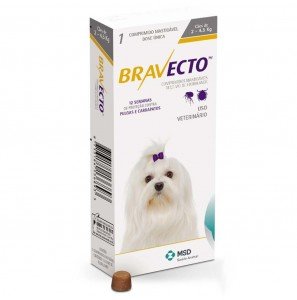 Bravecto Chewable Tablet for 2kg - 4.5kg Dog