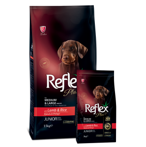 Reflex Plus Lamb & Rice Junior Dog Food for Medium & Large Breeds Reflex Plus Lamb & Rice Junior Dog Food for Medium & Large Breeds