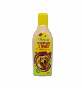 Greenvet Antifungal & Mange Dog Shampoo 100ml