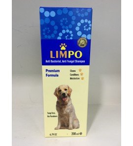 Limpo Antibacterial & Antifungal Shampoo 200ml