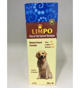 Limpo Flea & Tick Control Shampoo 200ml