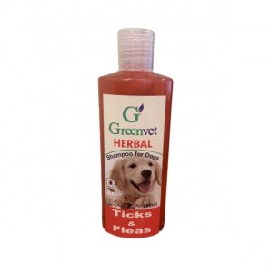 Greenvet Ticks & Fleas Dog Shampoo