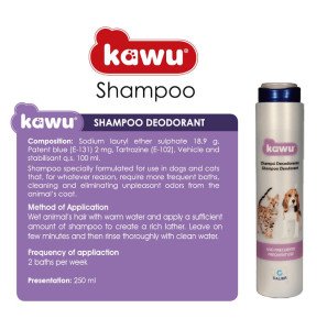Kawu Deodorant Shampoo 250ml