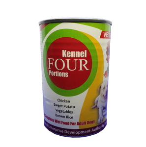 Vetgrow Kennel Four Portions Wet Food For Adult Dogs 400g Vetgrow Kennel Four Portions Wet Food For Adult Dogs 400g