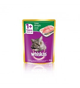 Whiskas Adult Cat Tuna Wet Food Pouch 80g