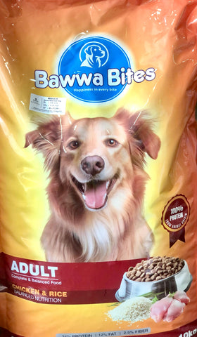 Bawwa Bites Adult Dog Food (10Kg)