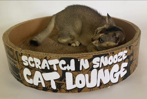 Scratch and Snooze Cat Lounge