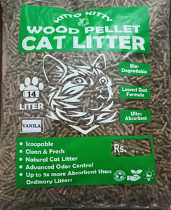 Wood Pellet cat litter