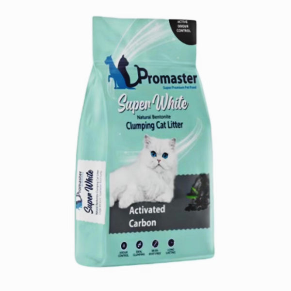 Promaster Super White Bentonite Clumping Cat Litter