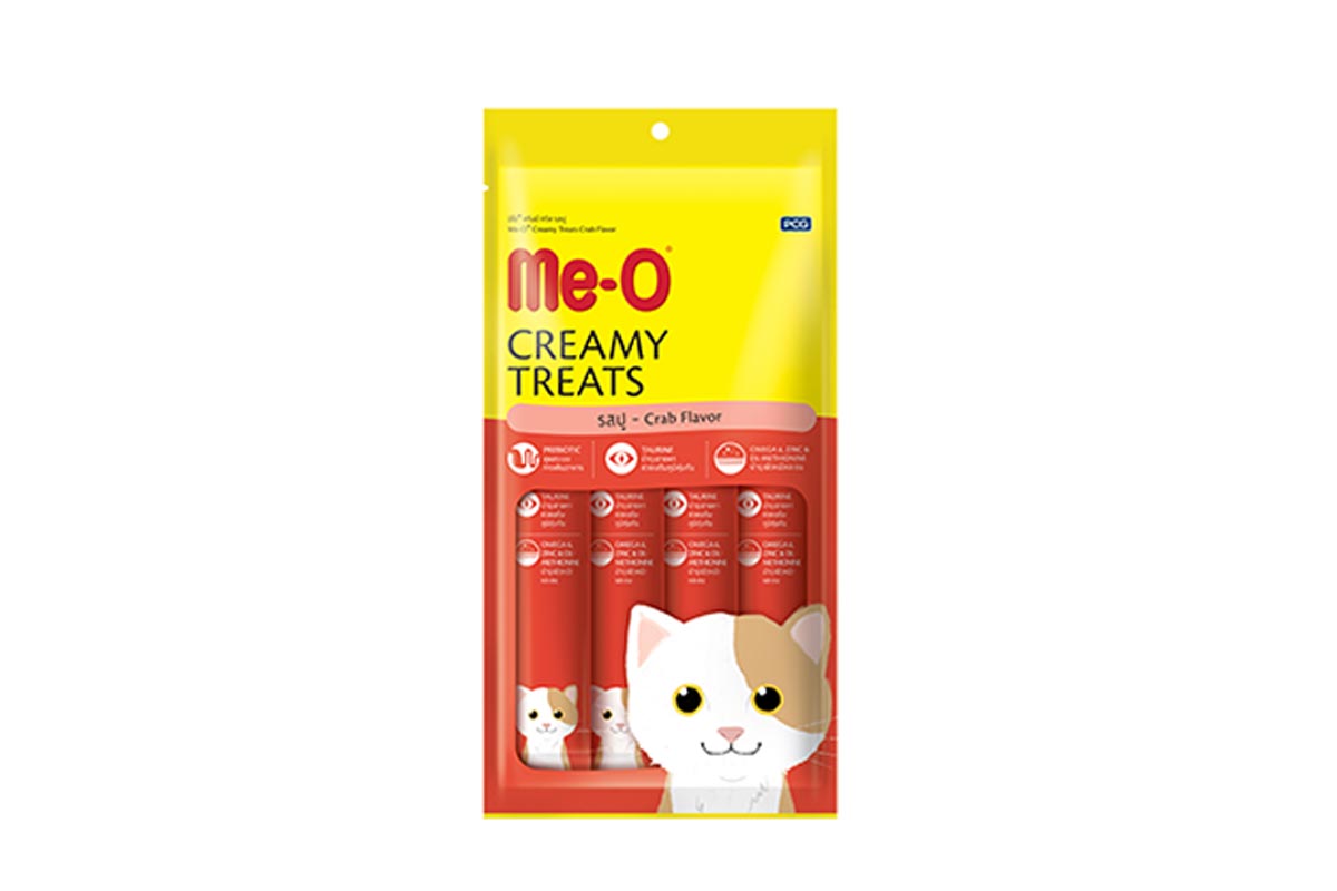 Me-O Creamy Treats Crab 60g