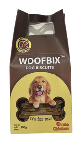 Woofbix Dog Biscuits 200g