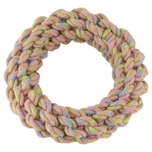 Braided Rope Ring Toy