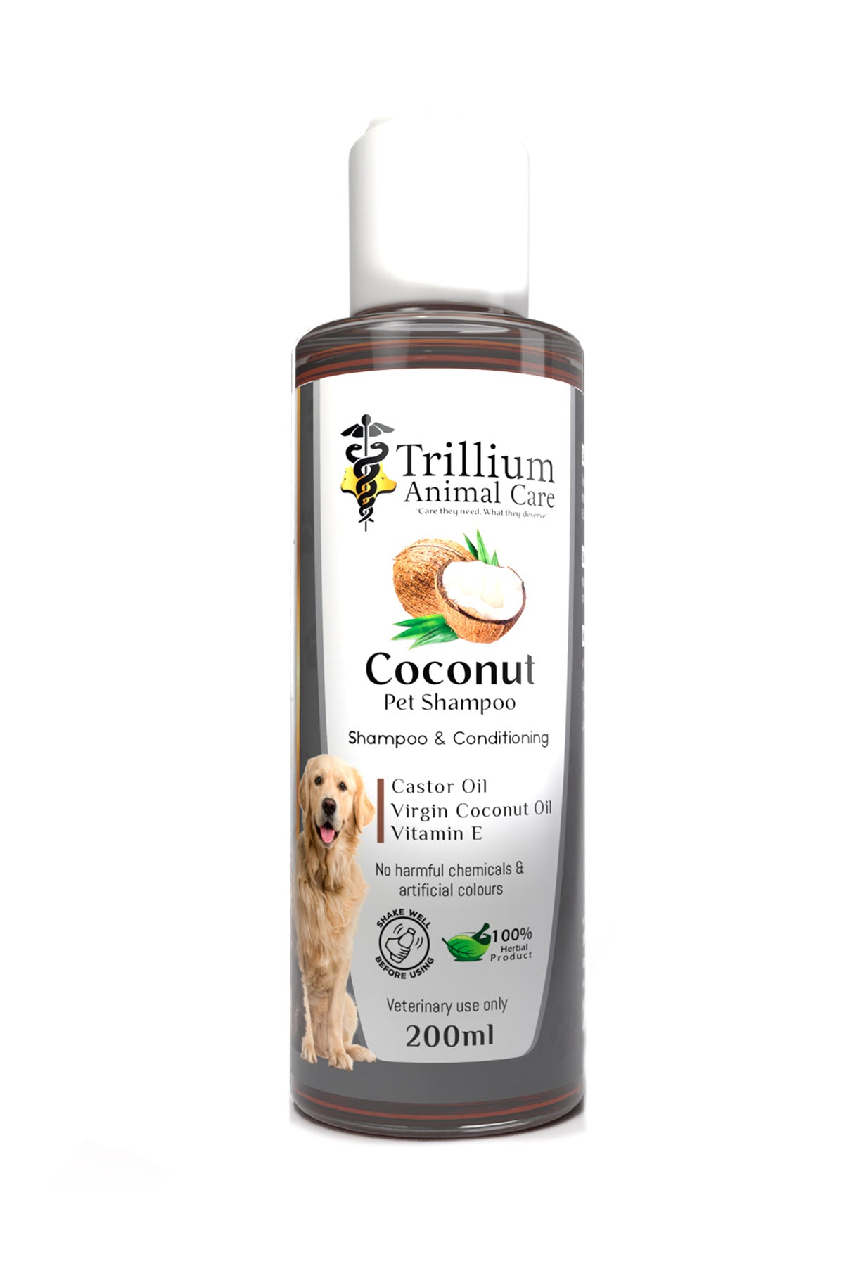 Trillium Coconut Pet Shampoo 200ml