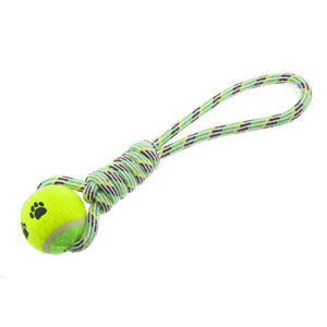 Knotted Rope with Ball Toy