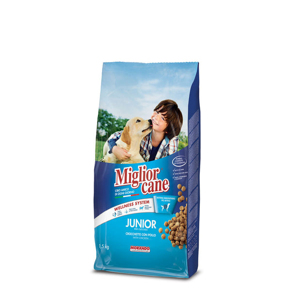 Migliorcane Junior Dog Croquettes With Chicken 1.5kg