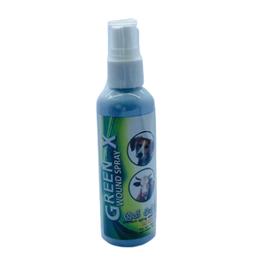 Greenvet Green-X Wound Spray 100ml