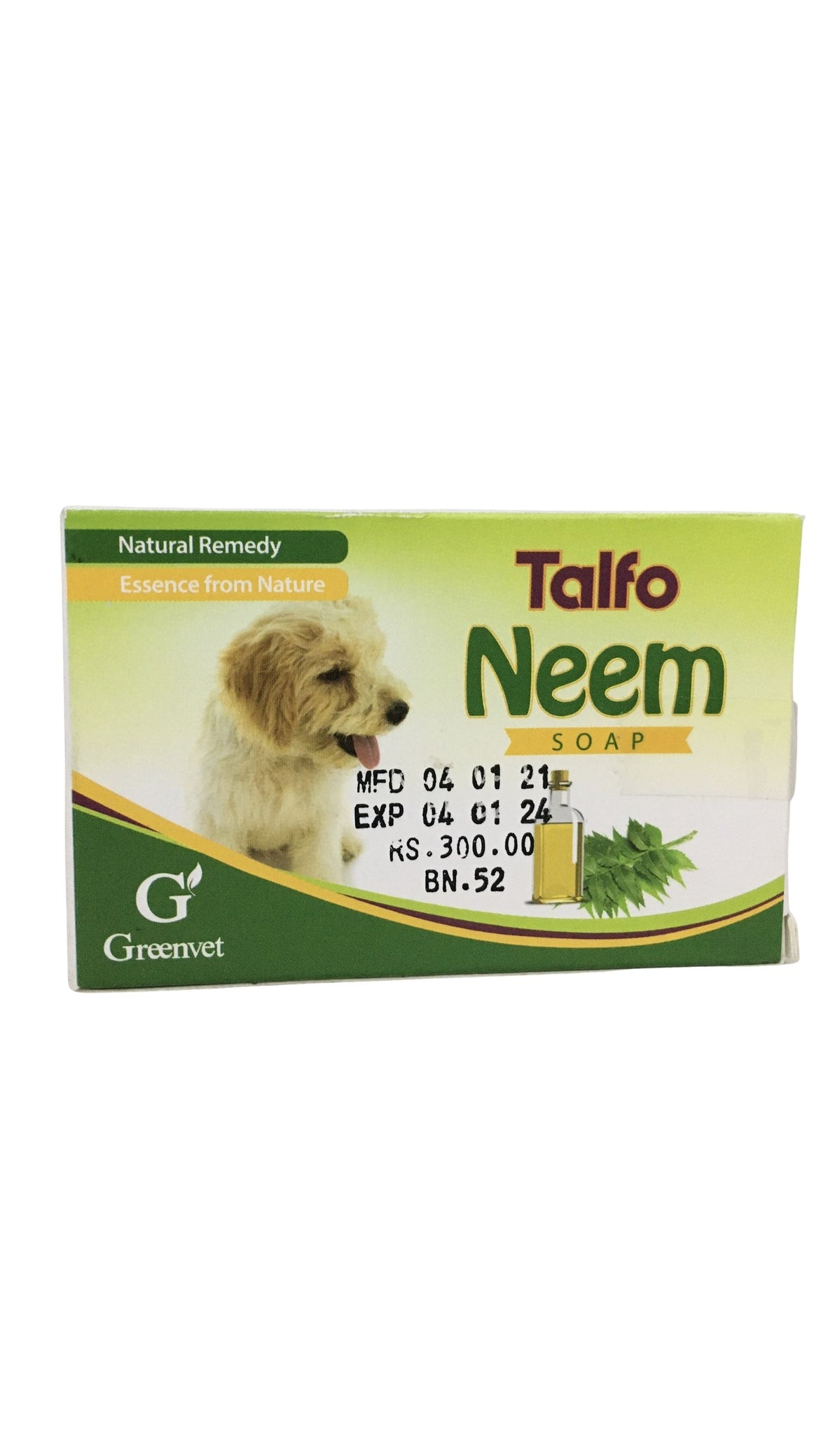 Greenvet Talfo Neem Soap 70g