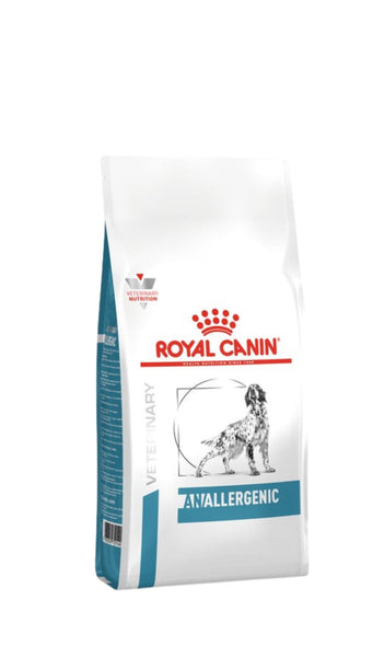 Anallergenic clearance dog food