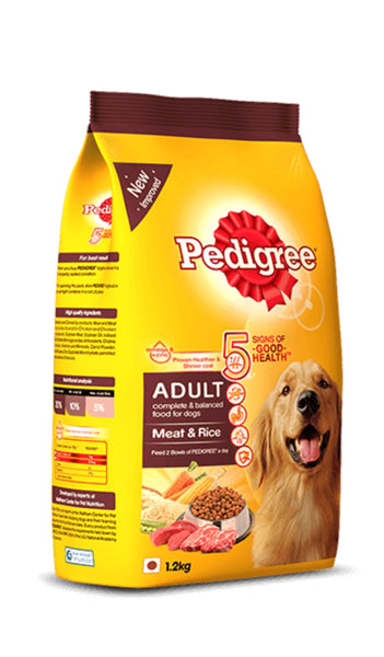 Pedigree Adult Dog Meat & Rice