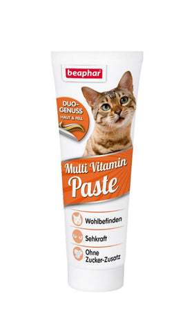 Beaphar Duo Active Multi Vitamin Paste for Cats 100g