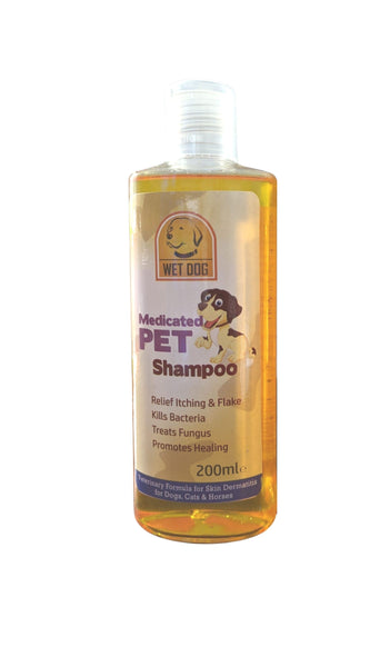 Wet Dog Medicated Shampoo 200ml