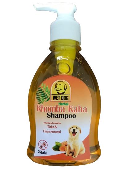 Wet Dog Herbal Khomba Kaha Tick & Flea Removal Shampoo 250ml