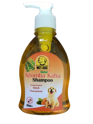 Wet Dog Herbal Khomba Kaha Tick & Flea Removal Shampoo 250ml