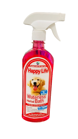 Waterless Herbal Puppy Bath 500ml
