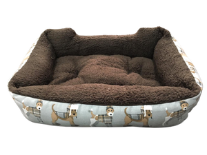 Rectangular Cuddler Pet Bed