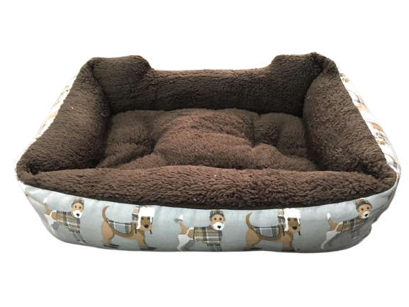 Rectangular Cuddler Pet Bed