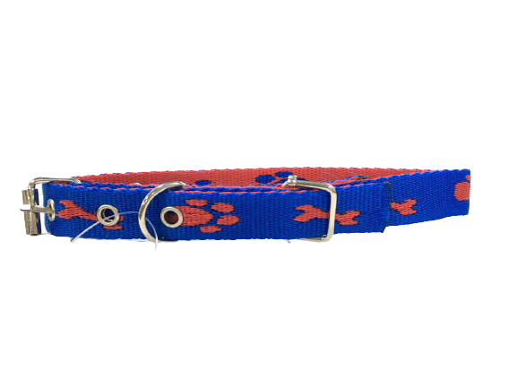 Colourful Nylon Dog Collar for Medium Breeds