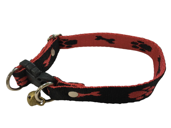 Colourful Nylon Dog Collar for Medium Breeds