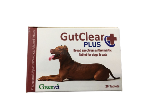 Greenvet GutClear Plus Worm Tablet (One Tablet)