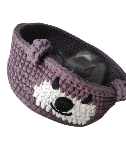 Crochet Cat Bed