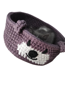 Crochet Cat Bed