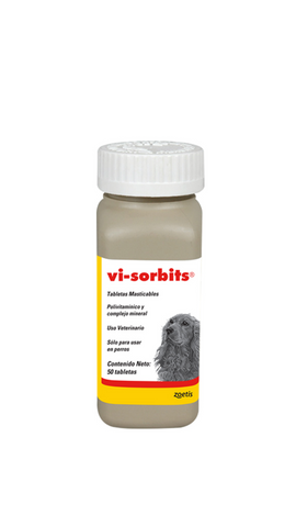 VI-SORBITS Vitamin & Mineral Tablets (50 Tablets)