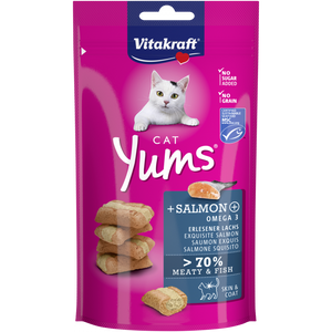 Cat Yums + Salmon & Omega-3 40g