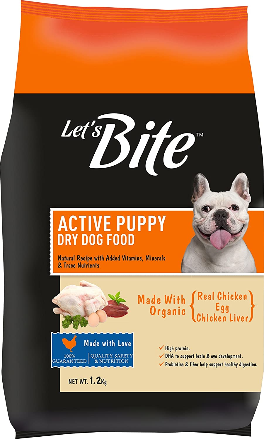 Lets bite puppy deals food