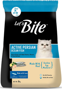 Let's Bite Active Persian Cat Ocean Fish 400g